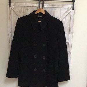 Black Searle Pea Coat
